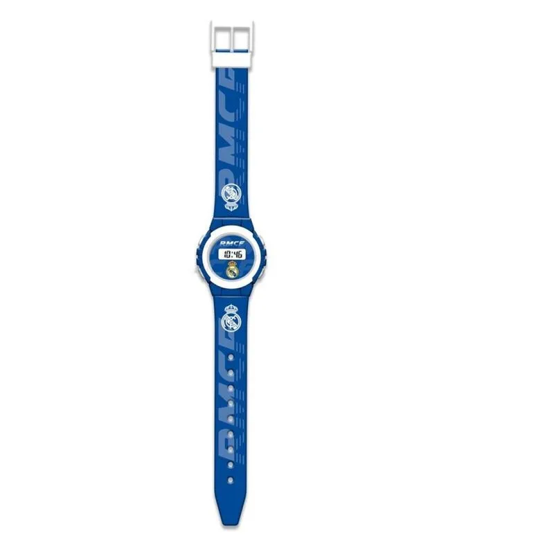 Reloj digital Real Madrid correa azul con escudo en blanco RM00013 KIDS EUROS