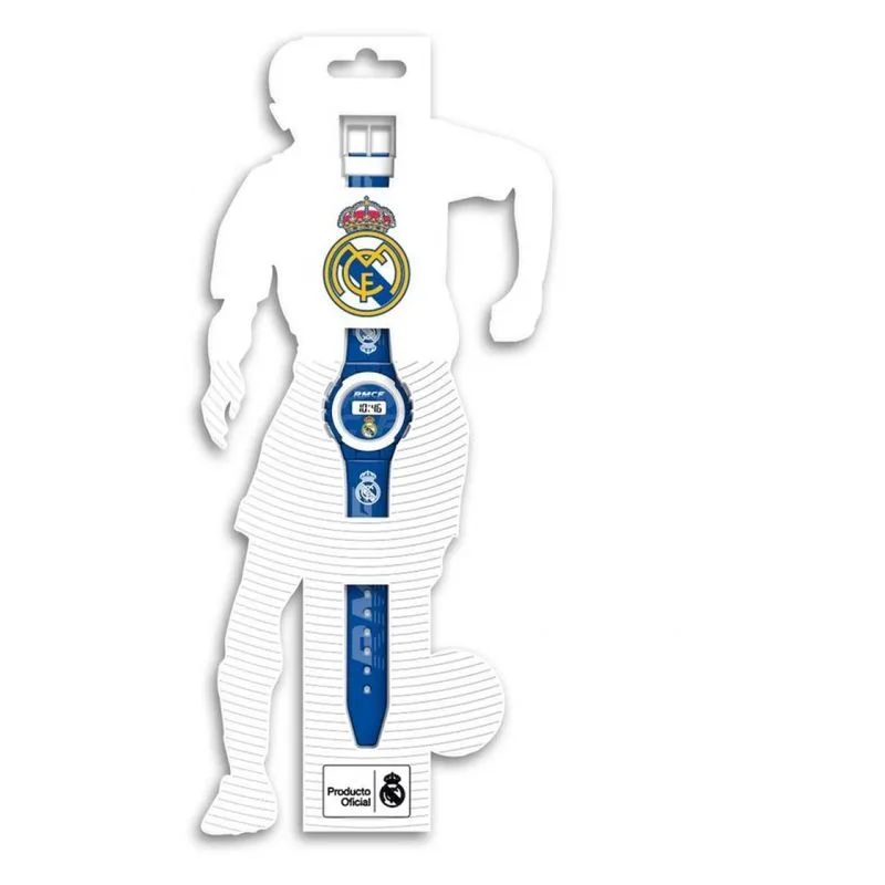 Reloj digital Real Madrid correa azul con escudo en blanco RM00013 KIDS EUROS - Imagen 2