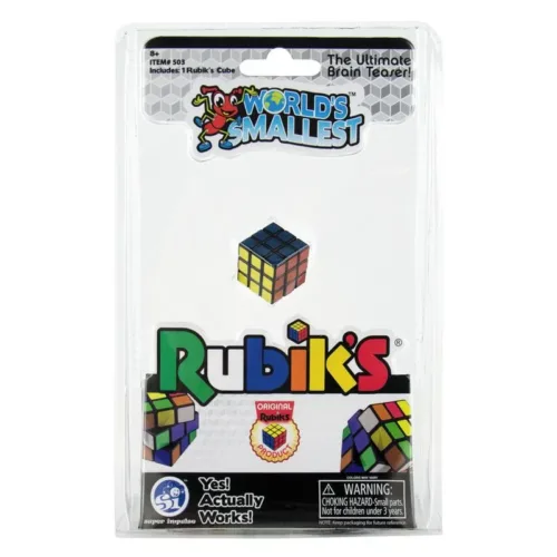 Juego miniatura World’s Smallest Cubo de Rubik 503 MADNESSTOYS