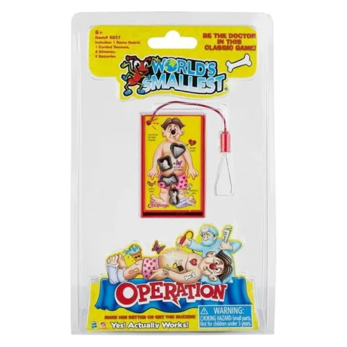 Juego miniatura World’s Smallest Juego Operación 5037 MADNESSTOYS