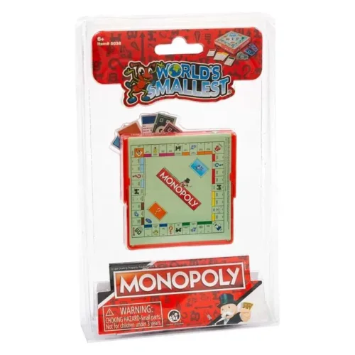 Juego miniatura World’s Smallest Monopoly 5038 MADNESSTOYS
