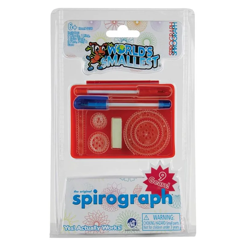 Juego miniatura World's Smallest El espirógrafo original 5156 MADNESSTOYS