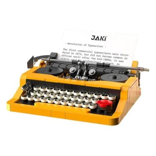 Kit bloques construcción Máquina de escritura manual MBMT006 MADNESSTOY