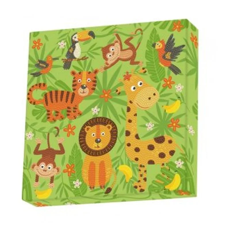 Kit de manualidades Diamond Dotz en la jungla DBX027 MADNESSTOYS