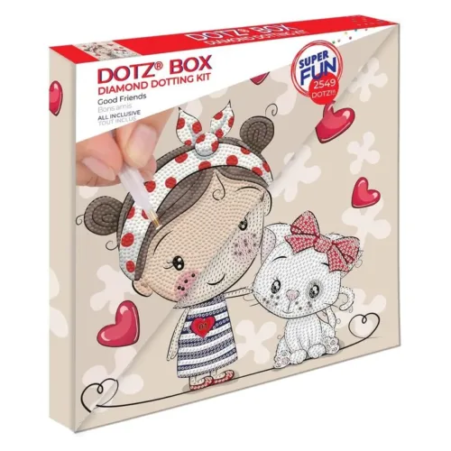 Kit de manualidades Diamond Dotz Good Friends DBX062 MADNESSTOYS