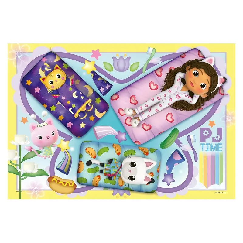 La Casa de Muñecas de Gabby Puzzles 2x12 Piezas 5709 2 RAVENSBURGER - Imagen 2