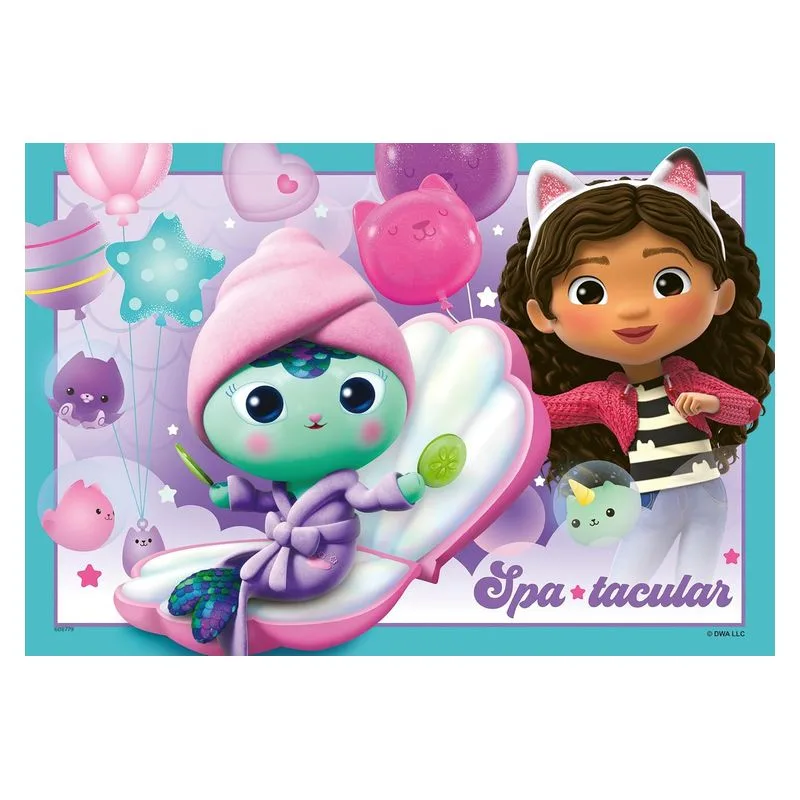 La Casa de Muñecas de Gabby Puzzles 2x12 Piezas 5709 2 RAVENSBURGER - Imagen 3