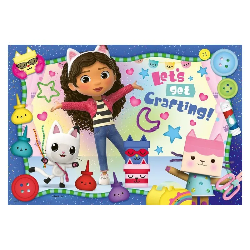 La Casa de Muñecas de Gabby Puzzles 2x24 Piezas 5710 8 RAVENSBURGER - Imagen 3
