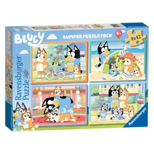 Bluey Pack 4 Puzzles Infantiles 4 de 42 Piezas 5222 6 RAVENSBURGER