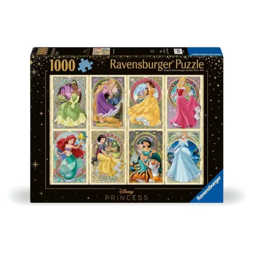 Puzzle 1000 Piezas Disney Princesas Art Nouveau 12000497 RAVENSBURGER