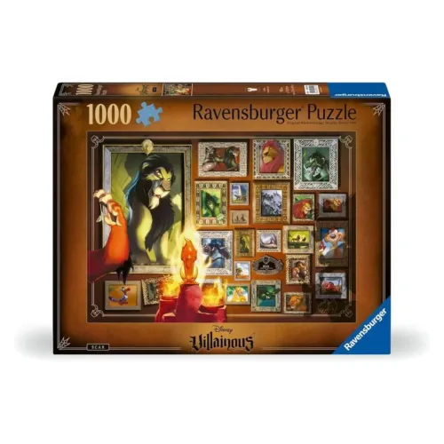Puzzle Scar Villanos Disney 1000 Piezas Adulto 120001010 RAVENSBURGER