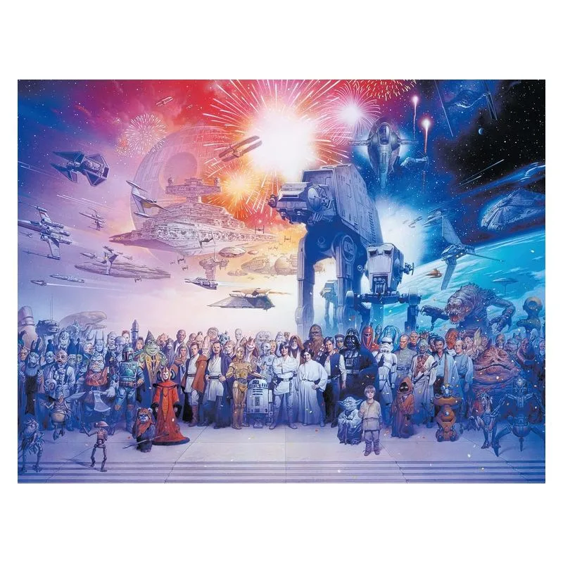 Puzzle Star Wars de 2000 Piezas para Adulto 167012 RAVENSBURGER - Imagen 2