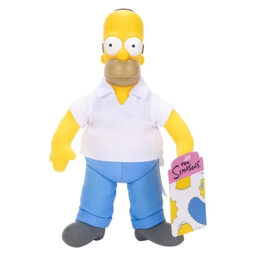 Peluche de Homer Simpson suave con cabeza de vinilo 30cm 17546s17545 JAKKS