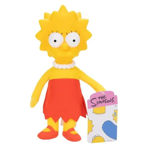 Peluche con cabeza vinilo Lisa Simpson 30cm suave 17549s17545 JAKKS
