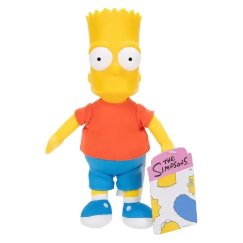 Peluche Bart Simpson con cabeza de vinilo 30cm suave 17547s17545 JAKKS