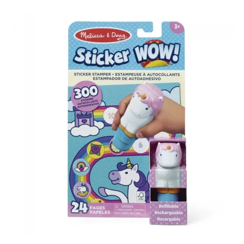 Sticker Wow Unicornio Estampador autoadhesivo recargable 32013s50948 MELISS