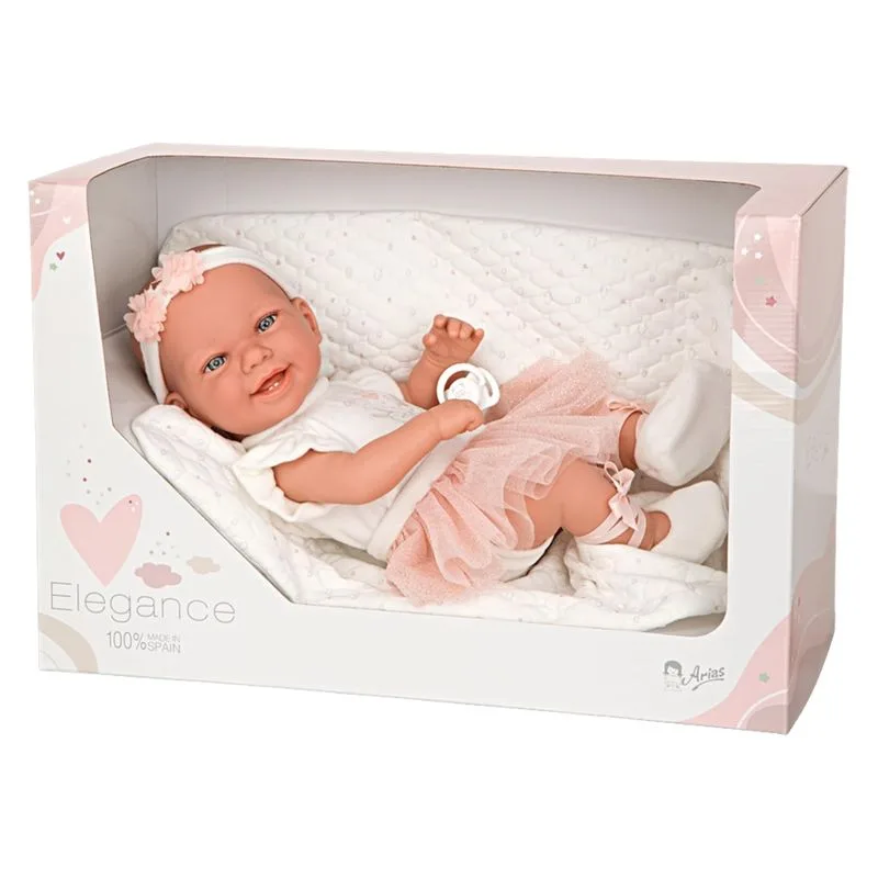 Muñeca Elegance Zoe bailarina de 42 cm de vinilo Arias 65344 - Imagen 2