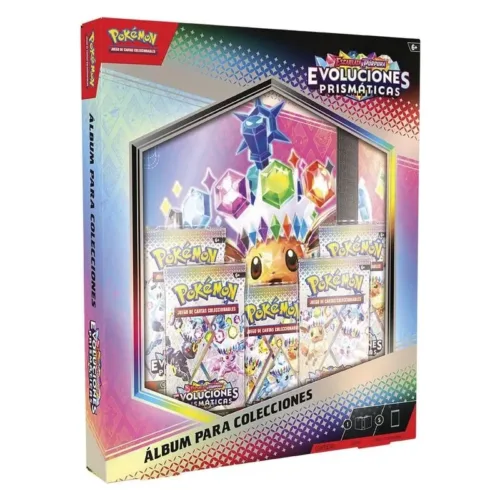 Álbum de Cartas Pokémon Ev, Prismaticas SV8.5 en Español TTCGPC10012