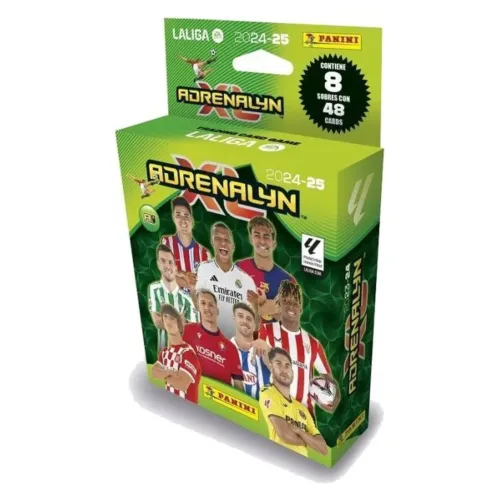 Ecoblister de 8 sobres Adrenalyn La Liga 2025 Panini