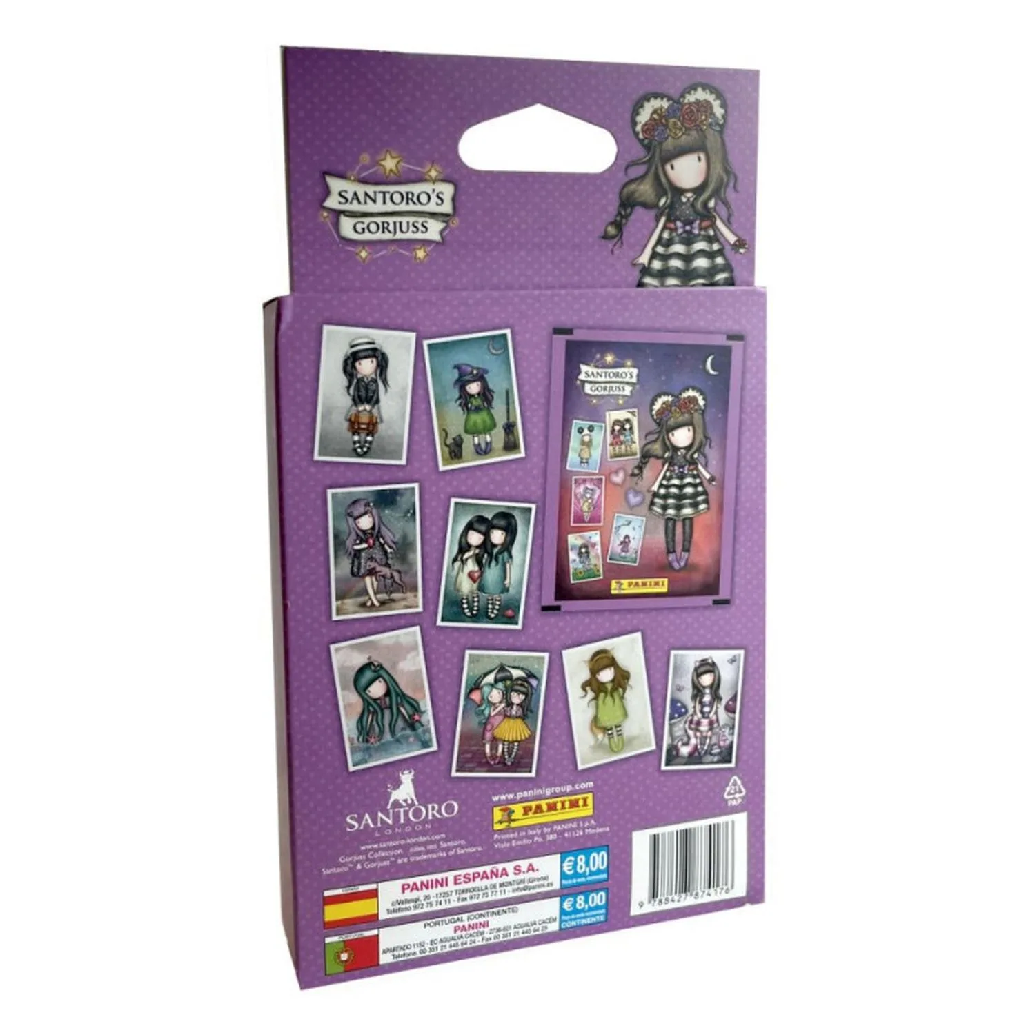 Ecoblister con 10 sobres Gorjuss 2025 Panini - Imagen 2