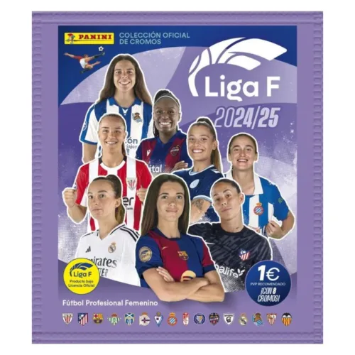 Liga Femenina 2024-2025 Sobre Individual con 8 Cromos 24188 PANINI
