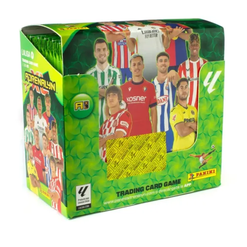 Caja completa de 50 sobres Adrenalyn La Liga 2025 Panini