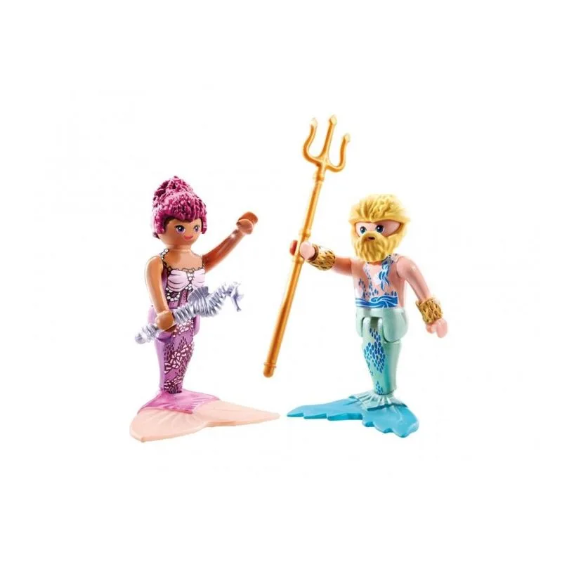 Playmobil 71799 Duo Pack Figuras Sirena y Tritón - Imagen 2