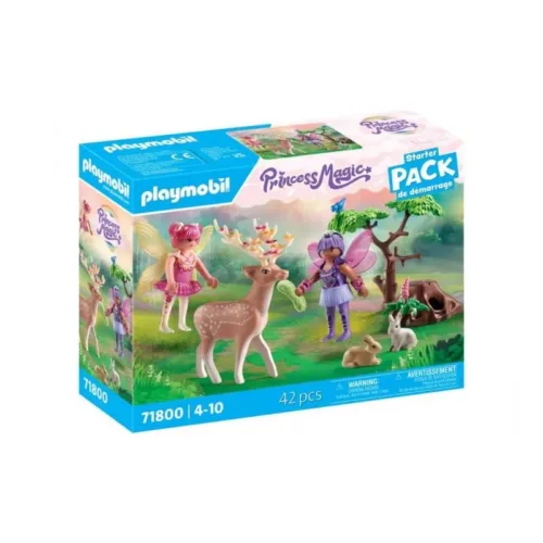 Playmobil 71800 Princess Magic Hadas con Animales del Bosque Pack