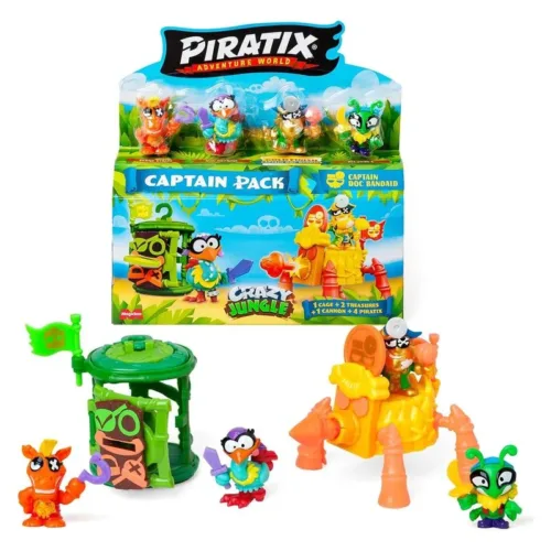 Piratix Crazy Jungle Captain Doc Bandaid Pack Azul 40829 MAGIC BOX