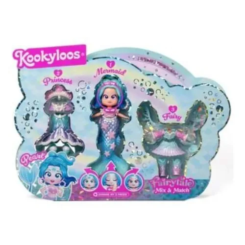 Kookyloos Muñeca Fairy Celeste 3n1 con Accesorios 40164 MAGIC BOX