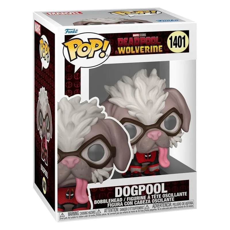 Funko POP! Marvel 1401 Deadpool & Wolverine: Dogpool FFK79769 FUNKO - Imagen 2