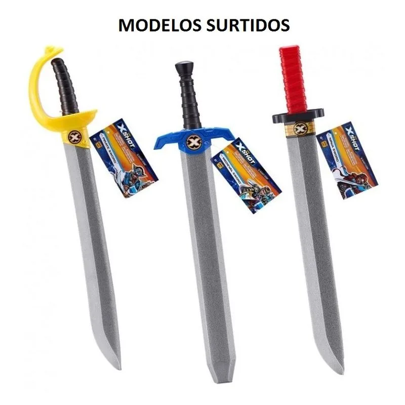 Espada de Foam Con Empuñadura 63 cm, Modelos Surtidos 3696 ZURU