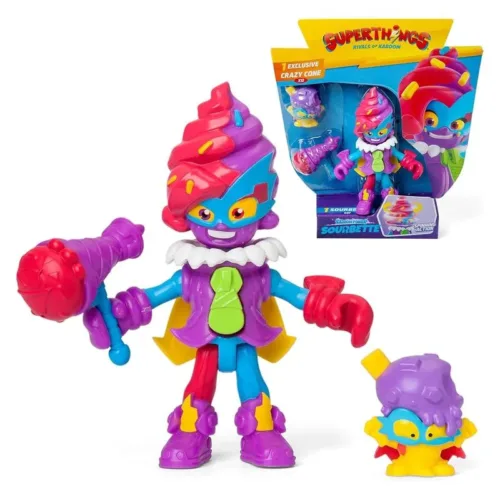 Superthings Kazoom Power Mission Figura Sourbette Lila 41468 MAGIC BOX