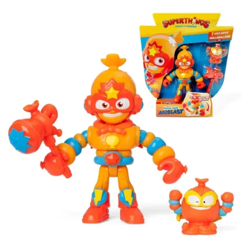 Superthings Kazoom Power Mission Figura Airblast Naranja 41444 MAGIC