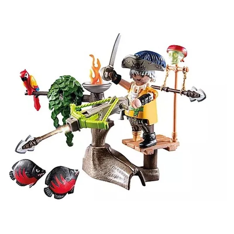 Playmobil Pirates Pirata con Ballesta 71795 - Imagen 2