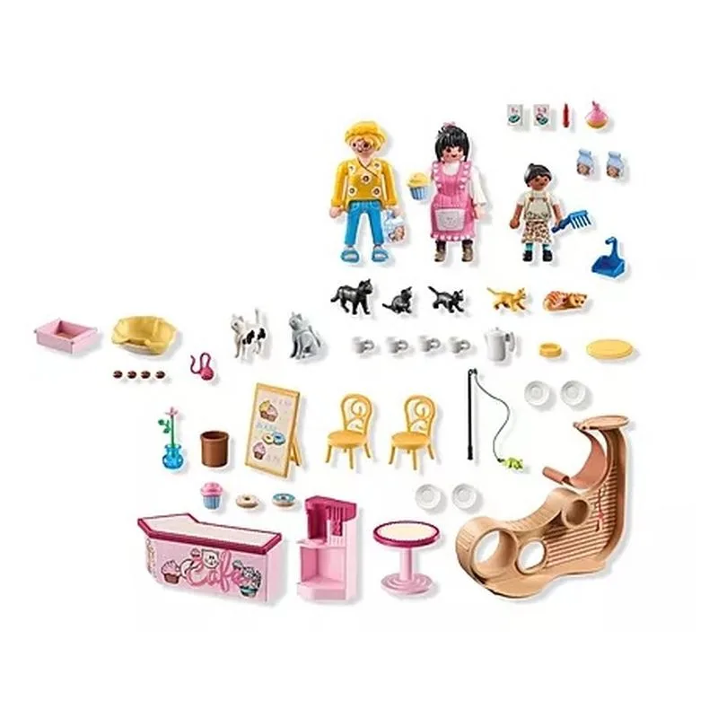 Playmobil My Life Cafetería para Gatos 71744 - Imagen 2
