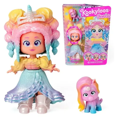 Kookyloos Serie Princess Muñeca Unicorn Magic 40126 um MAGIC BOX