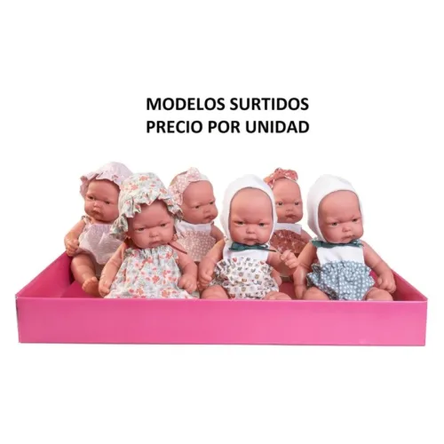 Muñeca Pitu de 26 cm, Modelos Surtidos 84090 ANTONIO JUAN