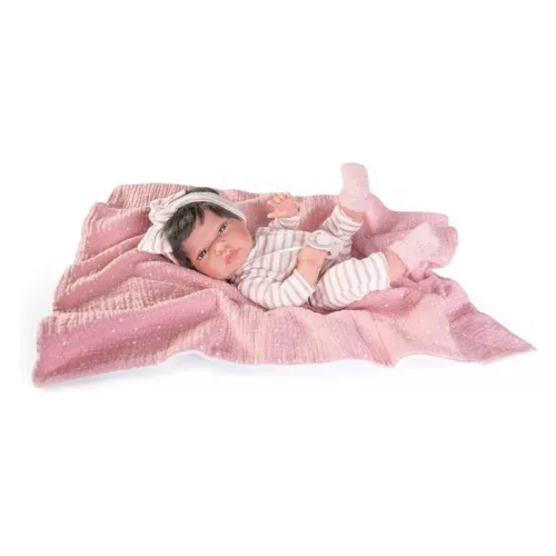 Muñeca Recién Nacida Toneta con mantita y Lazo 33cm 60146 ANTONIO JUAN
