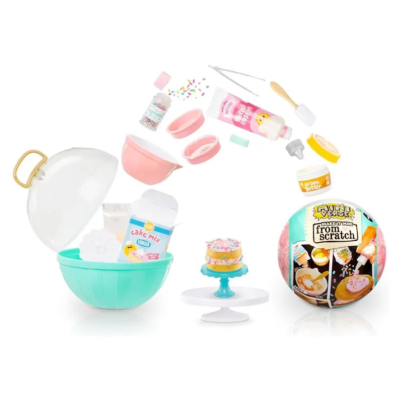 Mini Verse Make It Mini from Scratch Series 1 Bola Sorpresa 531081 MGA