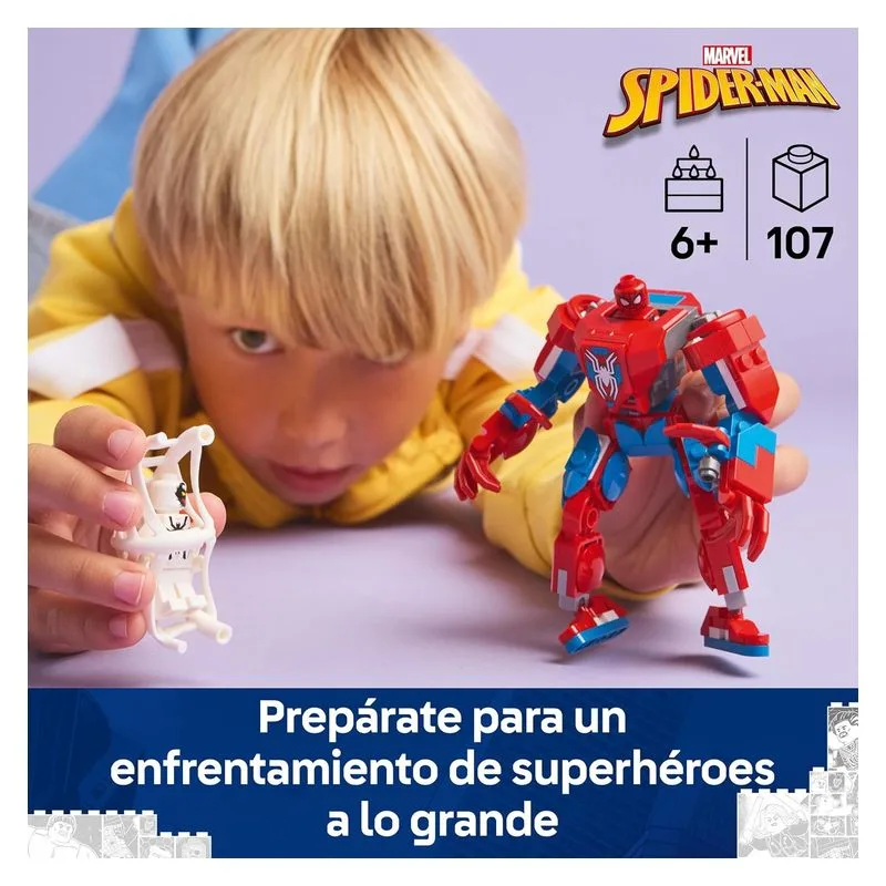 LEGO Marvel 76308 Armadura Robótica de Spider-Man vs el Anti-Venom - Imagen 2