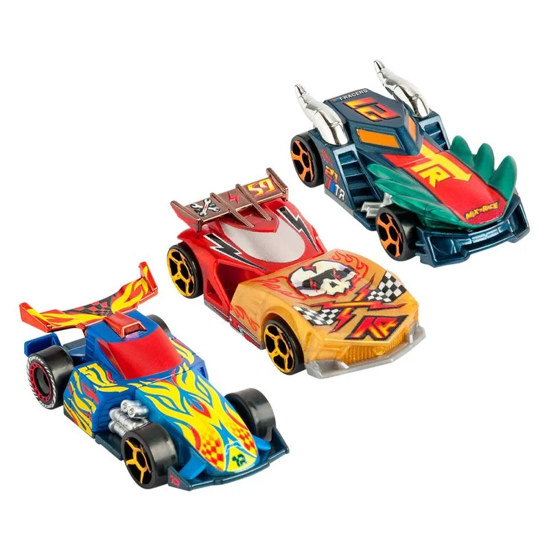 T-Racers Mix ‘N Race Pack 3 Vehículos Nº 21-59-57 PTR9V308IN00-21-59 - Imagen 2