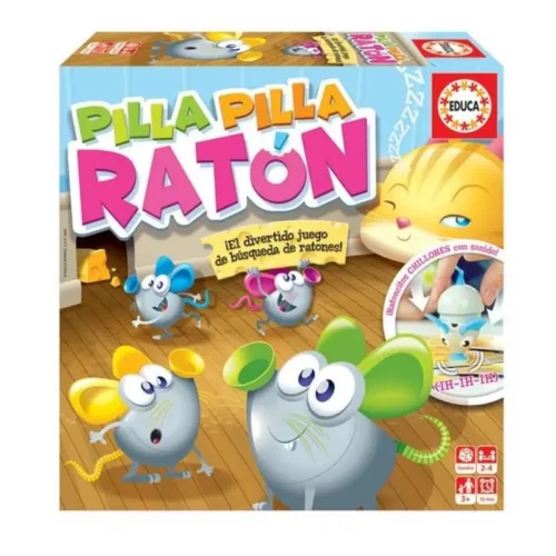 Pilla Pilla Ratón Juego de Mesa Familiar 18860 EDUCA