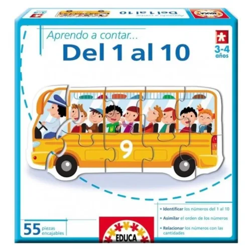 Juego Educativo Aprendo a Contar del 1 al 10 EDUCA 14233