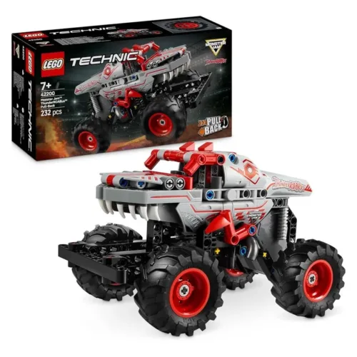 LEGO Technic 42200 Monster Jam ThunderROARus con Motor de Carga Manual