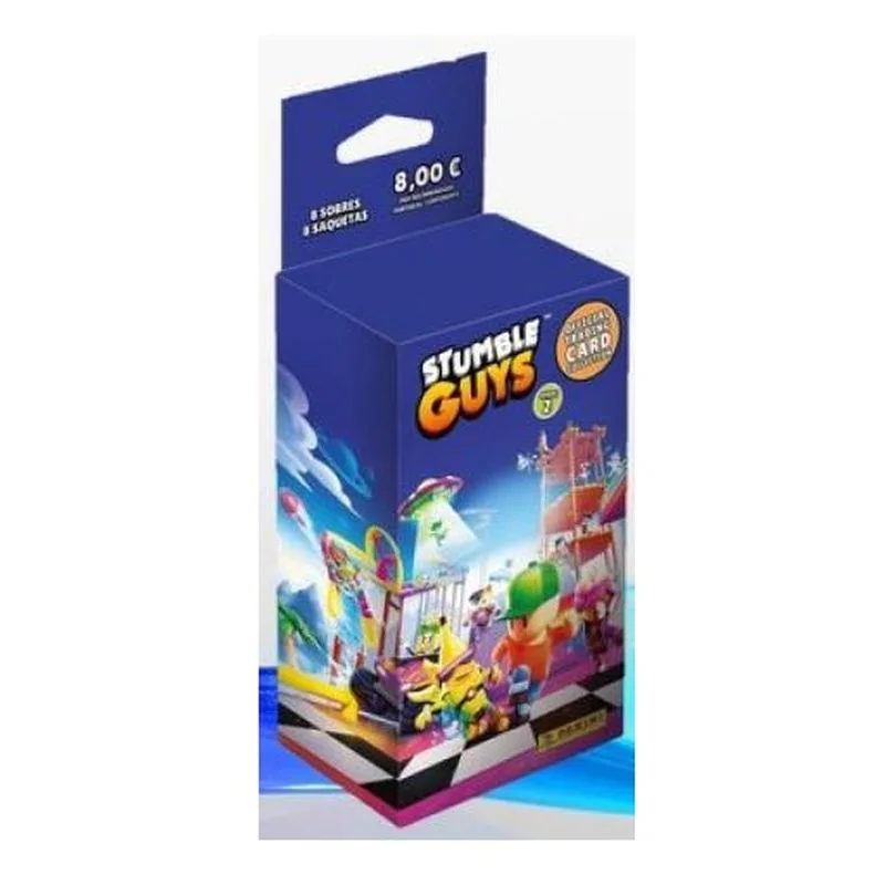 Panini Stumble Guys Trading Cards Blister 4 Pochettes 1 Carte édition