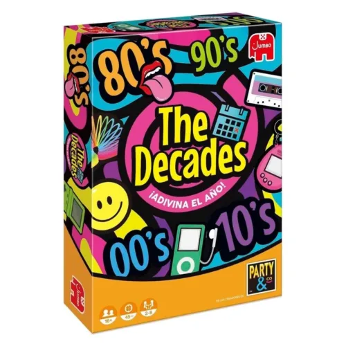 The Decades Juego de mesa familiar y adulto 19831 JUMBO
