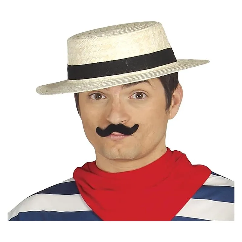 Sombrero Canotier Paja Unisex de Adulto 13600 GUIRCA