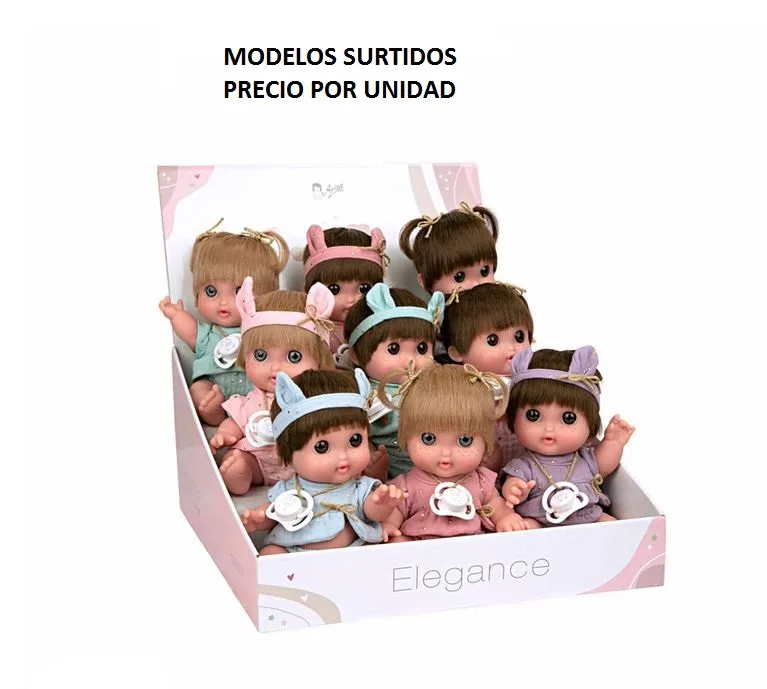 Muñeco Coquito con Pelo de 26 cm, Modelos Surtidos 60819 ARIAS - Imagen 2