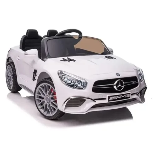 Coche Eléctrico Mercedes SL65 AMG 12v RC Blanco 23009 INNOVATOYS